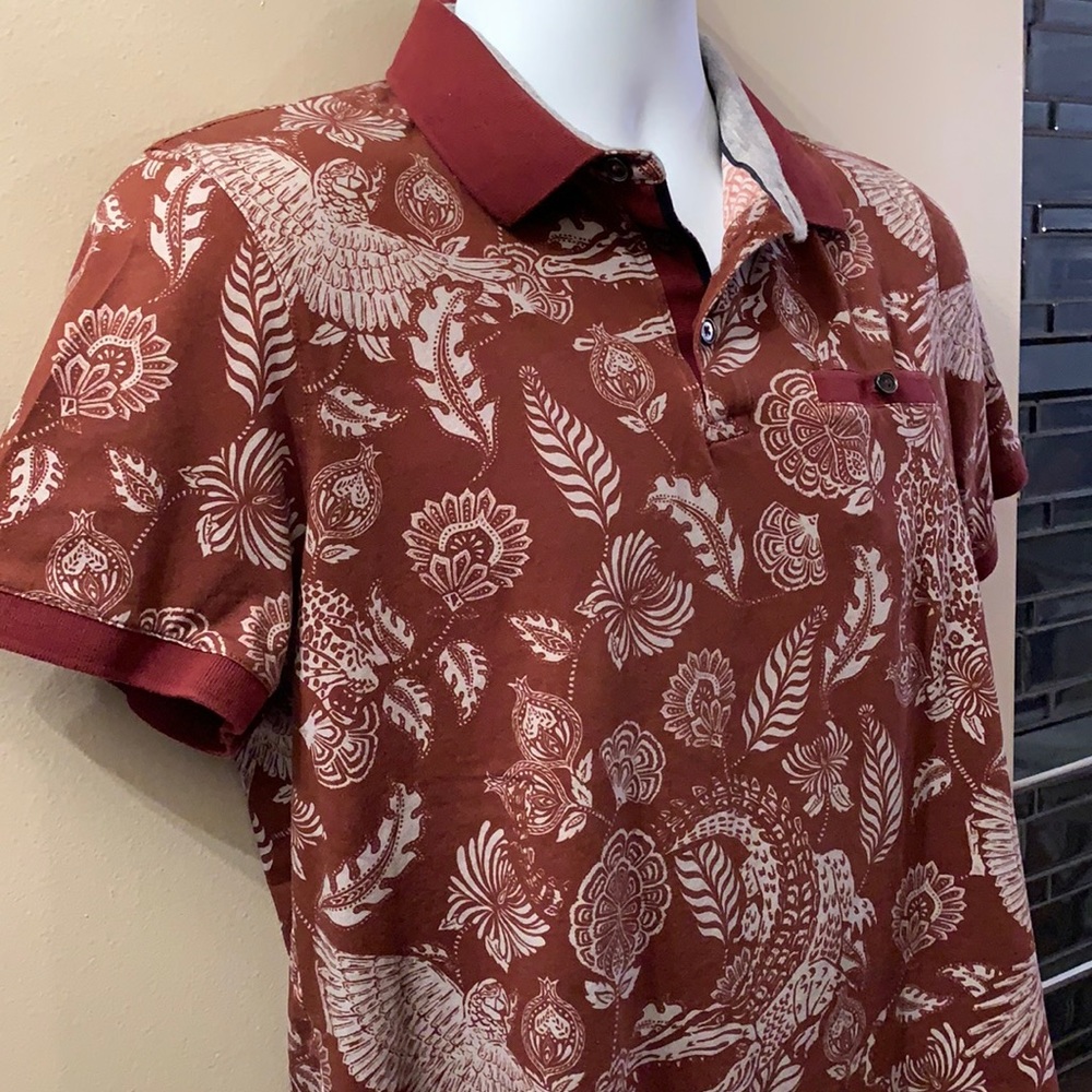 TED BAKER Polo. Size 4 (US Large)
